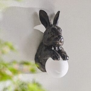 Anthropologie Woodland Rabbit Sconce Wall Light VIRAL and DISCONTINUED